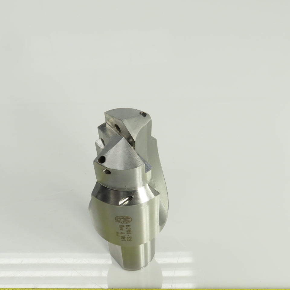 Acme 160906-526 Rev.A Coolant Thru 44mm Pilot Spade Drill Holder W/45° Chamf