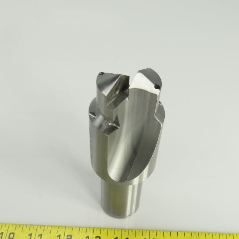 Acme 160906-526 Rev.A Coolant Thru 44mm Pilot Spade Drill Holder W/45° Chamf