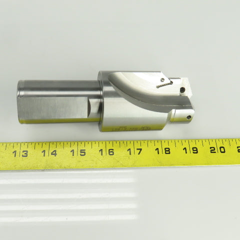 Acme 160906-526 Rev.A Coolant Thru 44mm Pilot Spade Drill Holder W/45° Chamf
