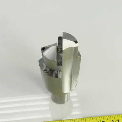 Acme 160906-526 Rev.A Coolant Thru 44mm Pilot Spade Drill Holder W/45° Chamf