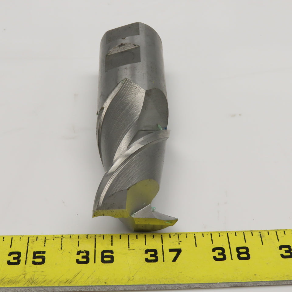 1-1/4" Diam. 2" LOC 2 Flute Spiral 1-1/4" Weldon Shank End Mill