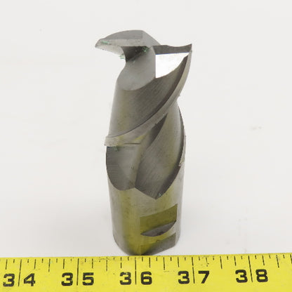 1-1/4" Diam. 2" LOC 2 Flute Spiral 1-1/4" Weldon Shank End Mill
