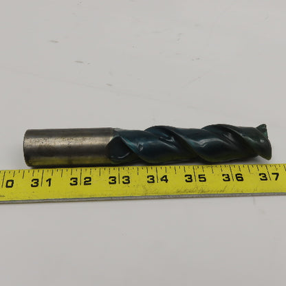 1" Ground To 63/64" OD. 4" LOC 2 Flute Spiral 1" Weldon Shank End Mill Lot Of 7
