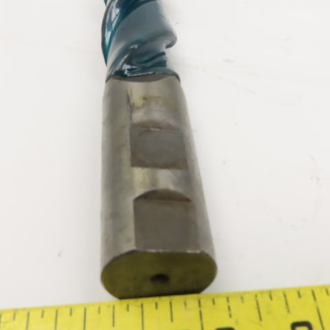 1" Ground To 63/64" OD. 4" LOC 2 Flute Spiral 1" Weldon Shank End Mill Lot Of 7