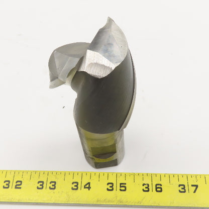 2" Diam. x 2" LOC 2 Flute Spiral End Mill 1-1/4" Weldon Shank