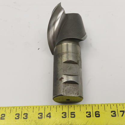 2" Diam. x 2" LOC 2 Flute Spiral End Mill 1-1/4" Weldon Shank