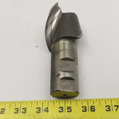 2" Diam. x 2" LOC 2 Flute Spiral End Mill 1-1/4" Weldon Shank