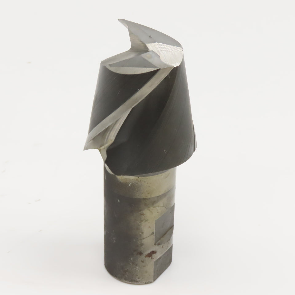 2" Diam. x 2" LOC 2 Flute Spiral End Mill 1-1/4" Weldon Shank