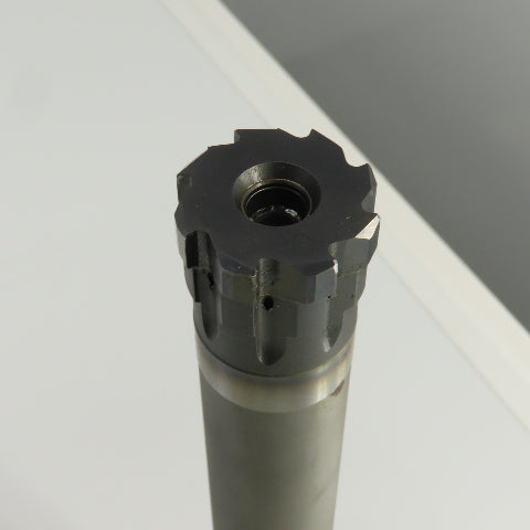 Widia TRF31000H7SF 31mm Diam 8 Straight Flute Carbide Tipped Coolant Thru Reamer