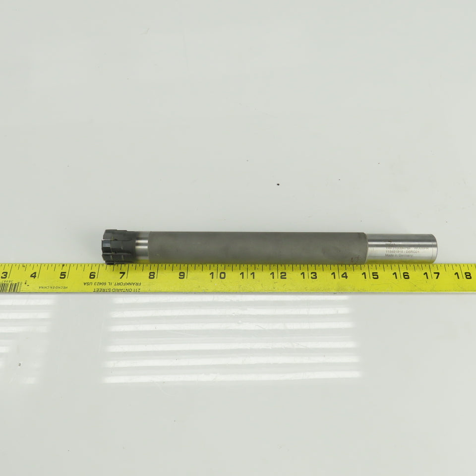 Widia TRF31000H7SF 31mm Diam 8 Straight Flute Carbide Tipped Coolant Thru Reamer