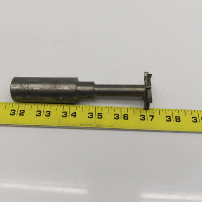Fukuda Seiko 1-1/2" x 1/4" Stagger Tooth Slot Cutter 1" Weldon 3" Projection