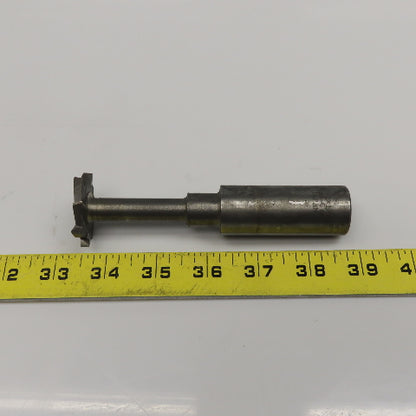 Fukuda Seiko 1-1/2" x 1/4" Stagger Tooth Slot Cutter 1" Weldon 3" Projection