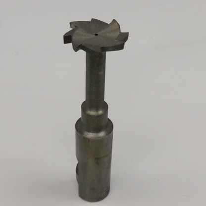 Fukuda Seiko 1-1/2" x 1/4" Stagger Tooth Slot Cutter 1" Weldon 3" Projection