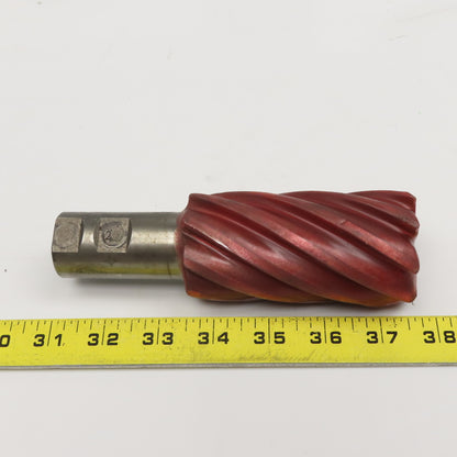 2" OD x 4" LOC 8 Flute Spiral End Mill 1-1/4" Weldon