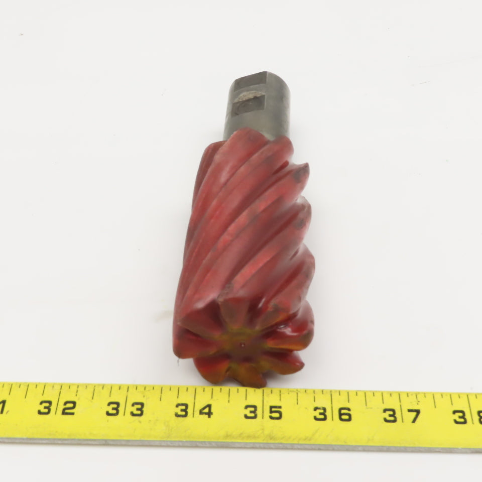 2" OD x 4" LOC 8 Flute Spiral End Mill 1-1/4" Weldon