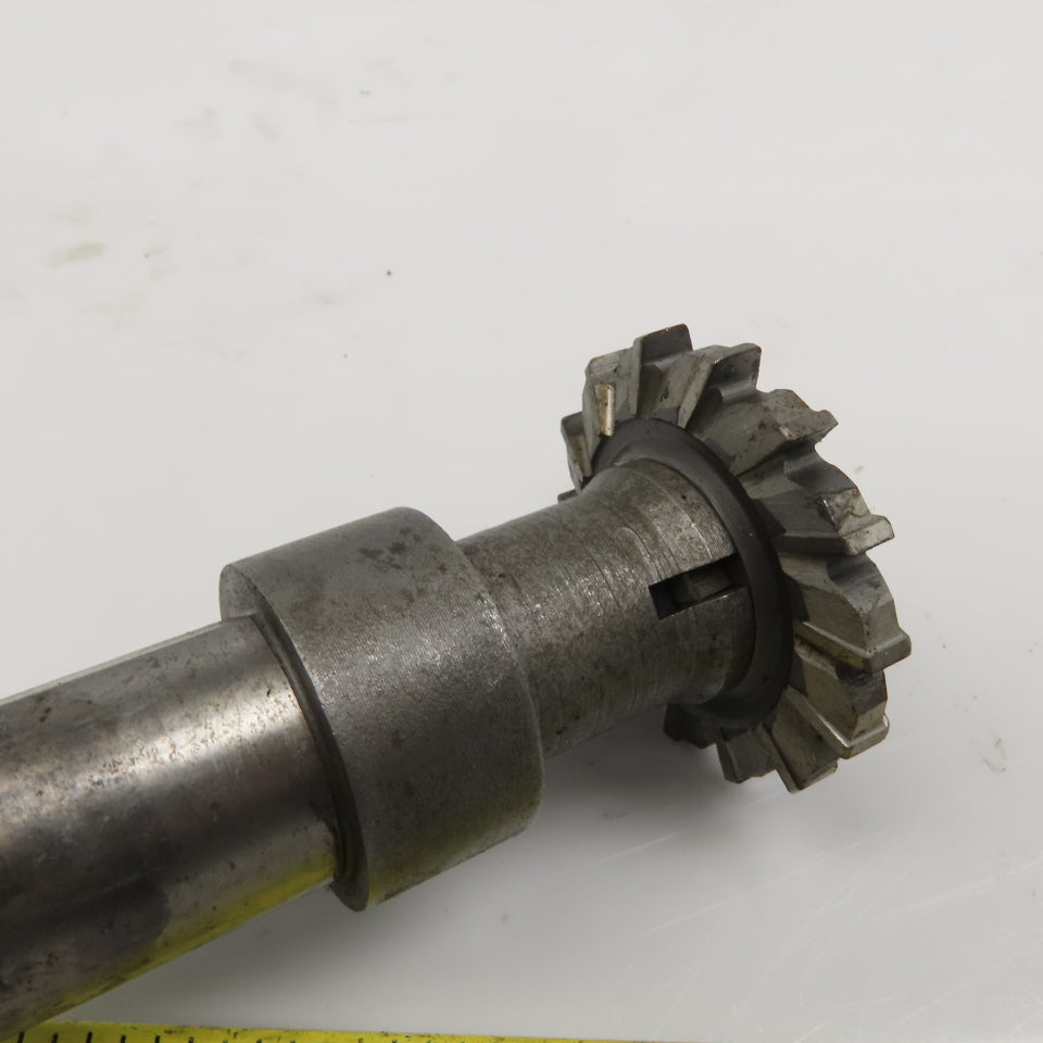 1" Shank Slot Cutter Arbor W/ 1-15/16 x 1/4" Slot Mill Cutter 2" Projection