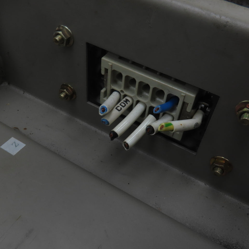 Harting HS12 7" x 6" x 3" Electrical Enclosure W400V 16A 6 Pin Connector Lot/3
