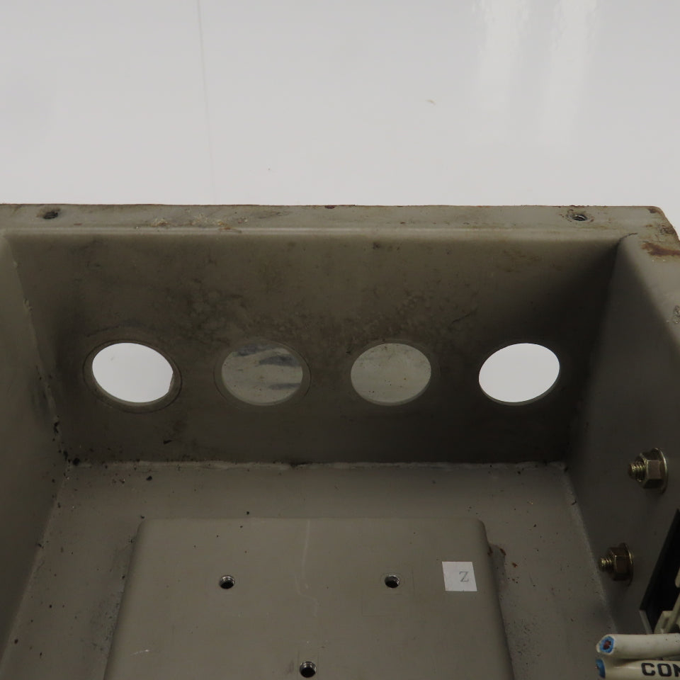 Harting HS12 7" x 6" x 3" Electrical Enclosure W400V 16A 6 Pin Connector Lot/3