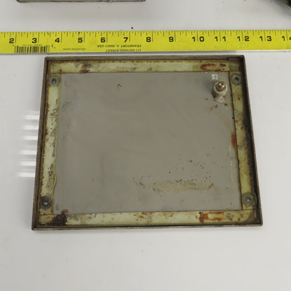 Harting HS12 7" x 6" x 3" Electrical Enclosure W400V 16A 6 Pin Connector Lot/3