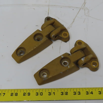 Caterpillar Fork Lift Truck Motor Cover Hinge Removed From Model EP20KT Lot of 2