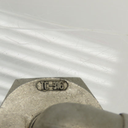 TC-316 1-1/2" x 1/2" NPT 90° Elbow Reducer W/1/2" Barbed Fitting Lot Of 2