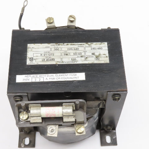 Allen Bradley X-211272 220/440-480V Pri 50/60Hz .350kVa 110/120V Sec Transformer