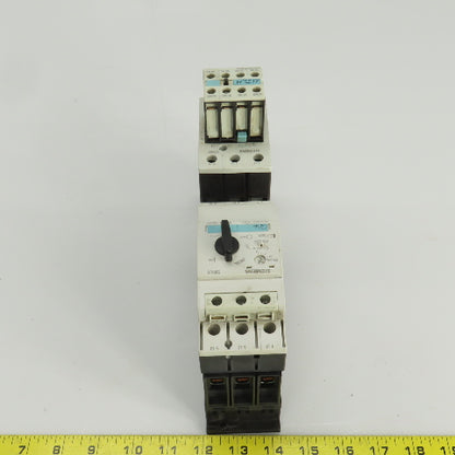 Siemens 3RV1031-4DA10 Manual Motor Starter 5HP 380-480VAC W/Overload 18-24A Trip