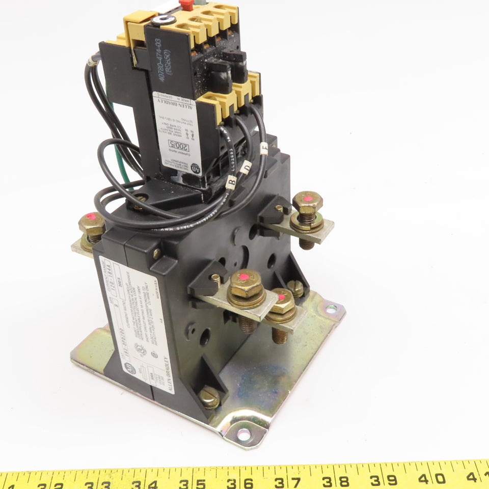 Allen Bradley 193-DPD200 120-184A IEC Bimetallic Overload Relay