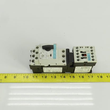 Siemens 3RV1021-1EA10 Manual Motor Starter 400-690V W/Overload 2.8-4A