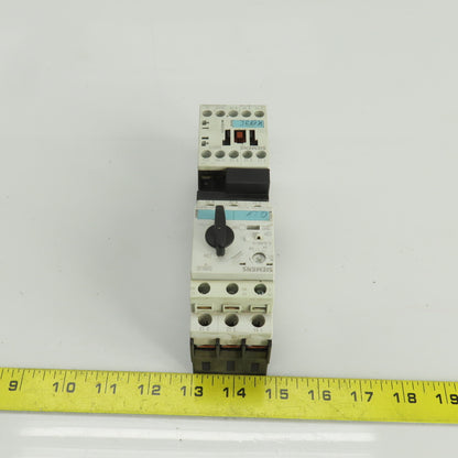 Siemens 3RV1021-1EA10 Manual Motor Starter 400-690V W/Overload 2.8-4A