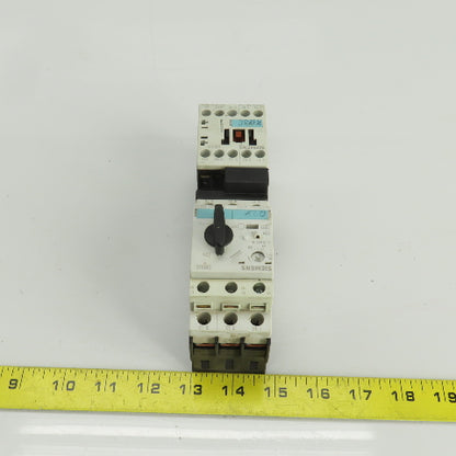Siemens 3RV1021-1EA10 Manual Motor Starter 400-690V W/Overload 2.8-4A