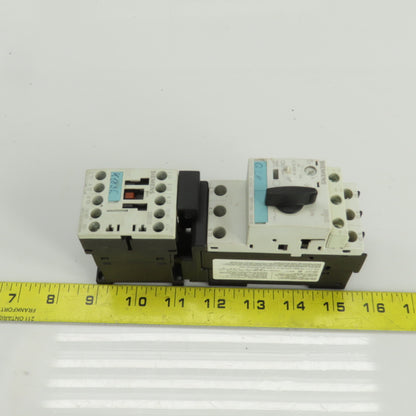 Siemens 3RV1021-1EA10 Manual Motor Starter 400-690V W/Overload 2.8-4A