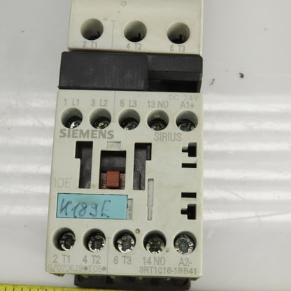 Siemens 3RV1021-1EA10 Manual Motor Starter 400-690V W/Overload 2.8-4A
