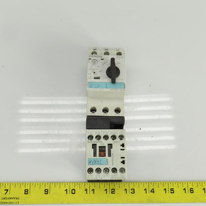 Siemens 3RV1021-1EA10 Manual Motor Starter 400-690V W/Overload 2.8-4A
