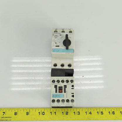 Siemens 3RV1021-1EA10 Manual Motor Starter 400-690V W/Overload 2.8-4A