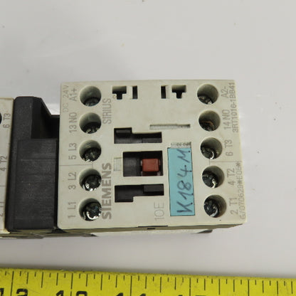 Siemens 3RV1021-0KA10 Manual Motor Starter 400-690V W/Overload 0.9-1.25A
