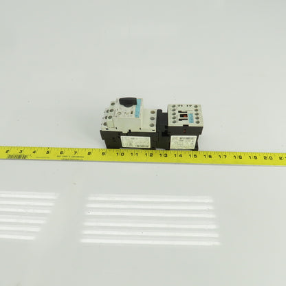 Siemens 3RV1021-0KA10 Manual Motor Starter 400-690V W/Overload 0.9-1.25A