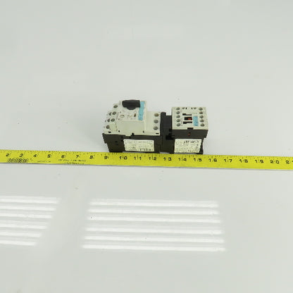 Siemens 3RV1021-0KA10 Manual Motor Starter 400-690V W/Overload 0.9-1.25A