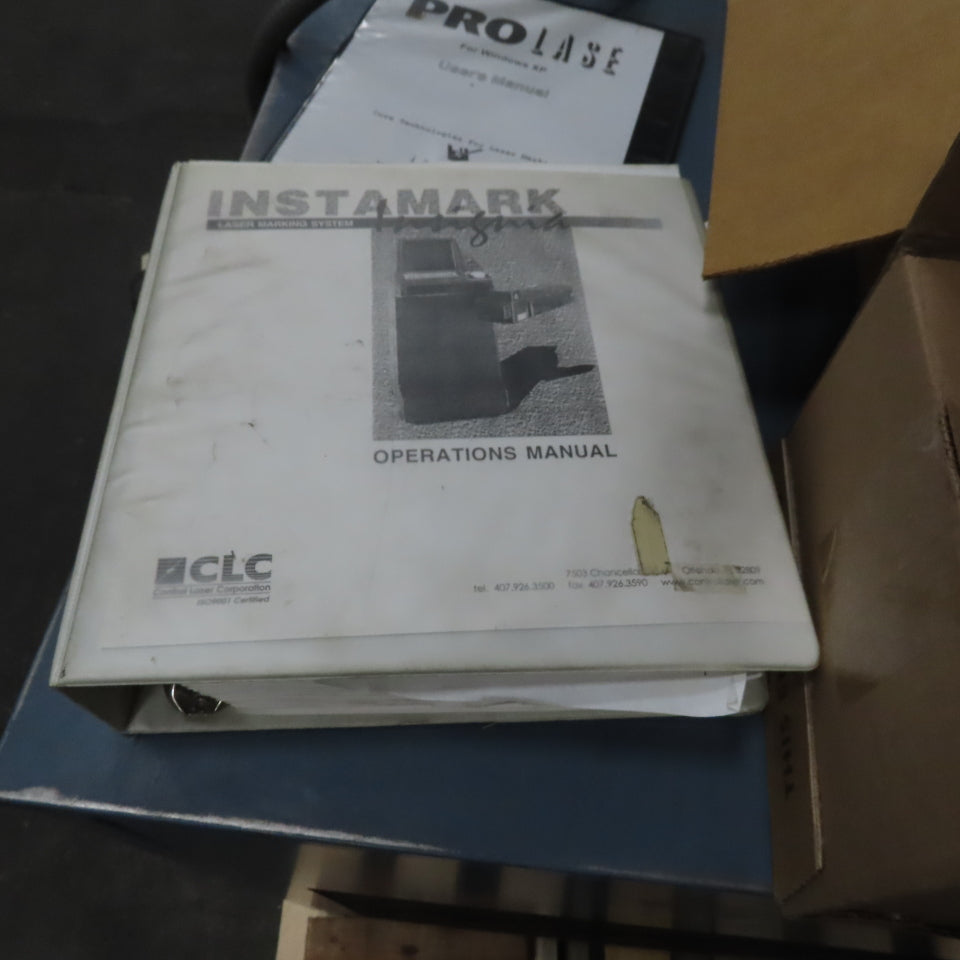 Controllaser Pro-Laser Singinature Laser Marking System W/Chiller 230V 3 Phase
