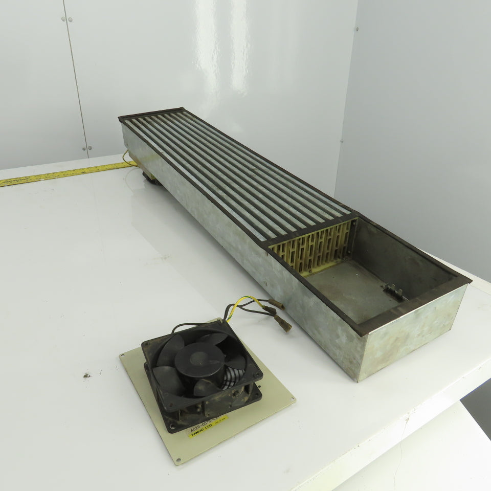 Fanuc A02B-0047-C904 39-1/2"L x 8"W x 6-1/2" D Electrical Cabinet Cooling Assy.