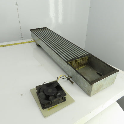Fanuc A02B-0047-C904 39-1/2"L x 8"W x 6-1/2" D Electrical Cabinet Cooling Assy.