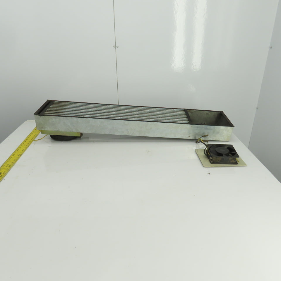 Fanuc A02B-0047-C904 39-1/2"L x 8"W x 6-1/2" D Electrical Cabinet Cooling Assy.