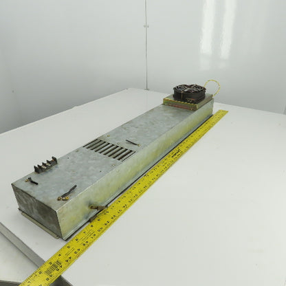 Fanuc A02B-0047-C904 39-1/2"L x 8"W x 6-1/2" D Electrical Cabinet Cooling Assy.