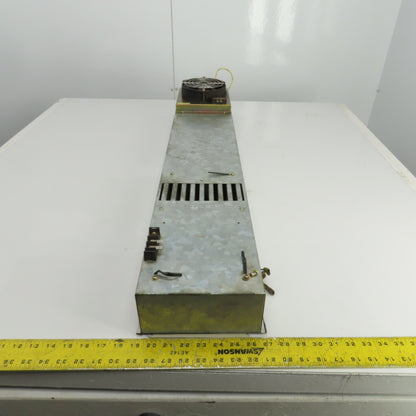 Fanuc A02B-0047-C904 39-1/2"L x 8"W x 6-1/2" D Electrical Cabinet Cooling Assy.