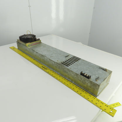 Fanuc A02B-0047-C904 39-1/2"L x 8"W x 6-1/2" D Electrical Cabinet Cooling Assy.
