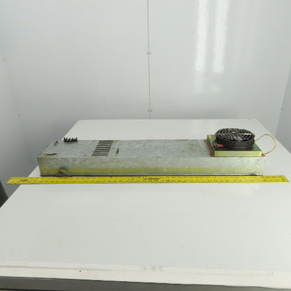 Fanuc A02B-0047-C904 39-1/2"L x 8"W x 6-1/2" D Electrical Cabinet Cooling Assy.
