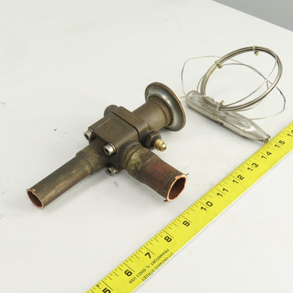 Danfoss TEZ12 R407C Thermostatic Expansion Valve 1' x 3/4" Sweat 320PSIG 22BAR
