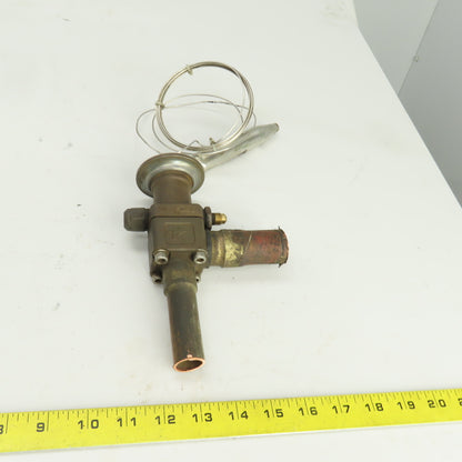 Danfoss TEZ12 R407C Thermostatic Expansion Valve 1' x 3/4" Sweat 320PSIG 22BAR
