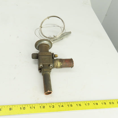 Danfoss TEZ12 R407C Thermostatic Expansion Valve 1' x 3/4" Sweat 320PSIG 22BAR