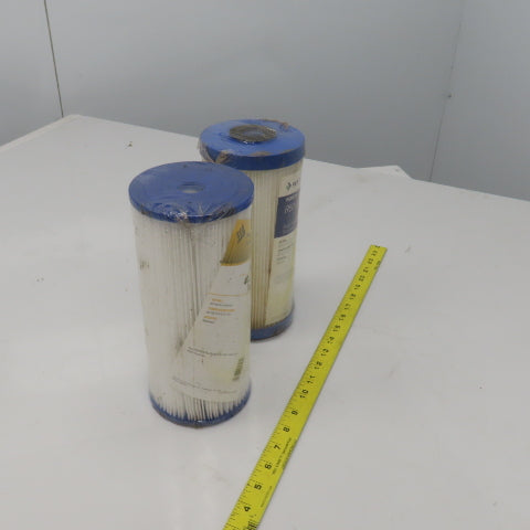 Pentair R50-BB Pleated Polyester Filter Cartridge 50 Micron Lot Of 2